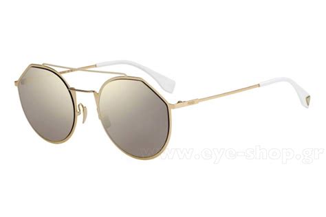 fendi ff m0021 s|Fendi FF M0021/S J5G/K1 Sunglasses in Gold.